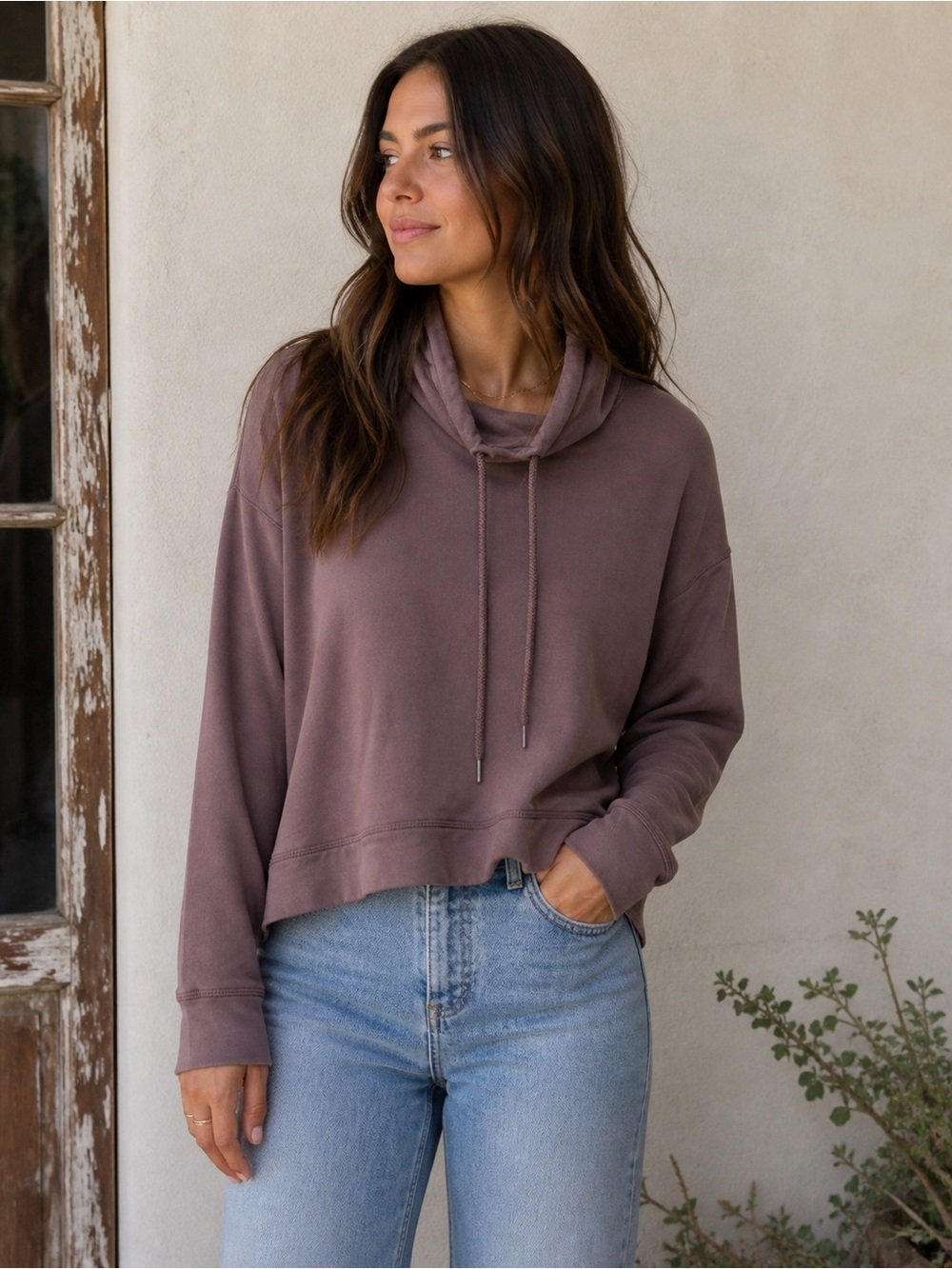 OFFLINE by Aerie Funnel Hoodie